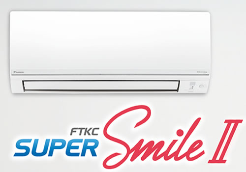 เครื่องปรับอากาศ Daikin Super Smile Inverter II